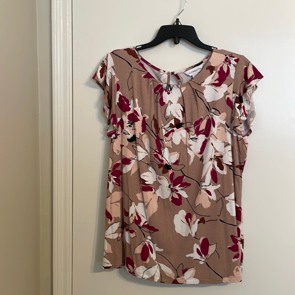 Liz Claiborne floral shirt